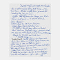 Separate Ways (Journey) - Handwritten & SIGNED Lyrics