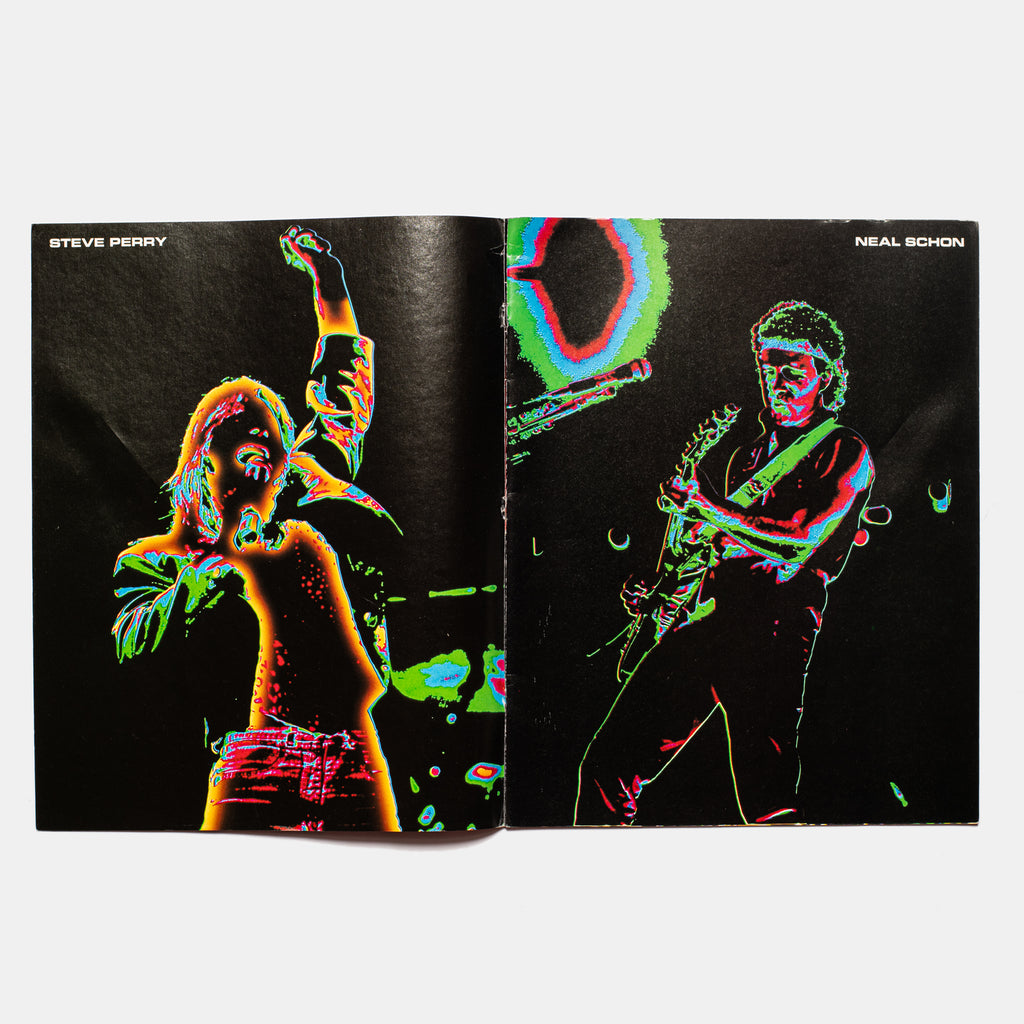 Journey – Frontiers 1983 Tour Programme – SIGNED by Steve Perry