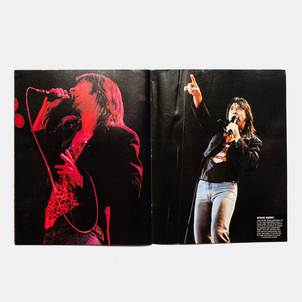 Journey – Frontiers 1983 Tour Programme – SIGNED by Steve Perry