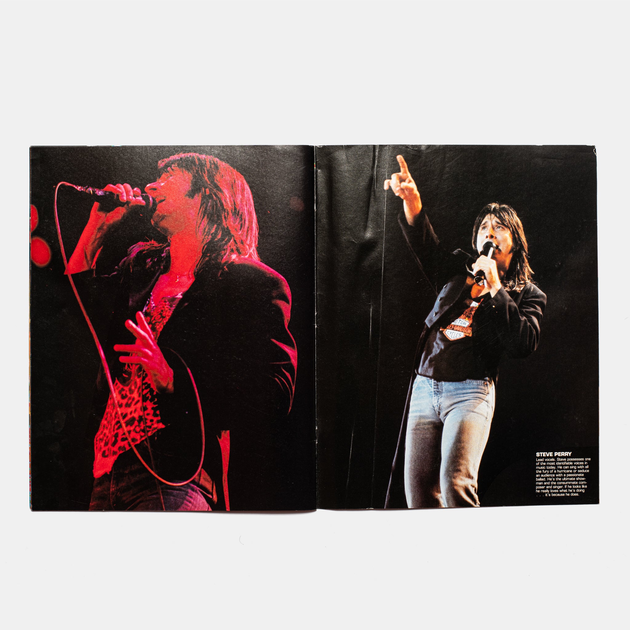 Journey – Frontiers 1983 Tour Programme – SIGNED by Steve Perry