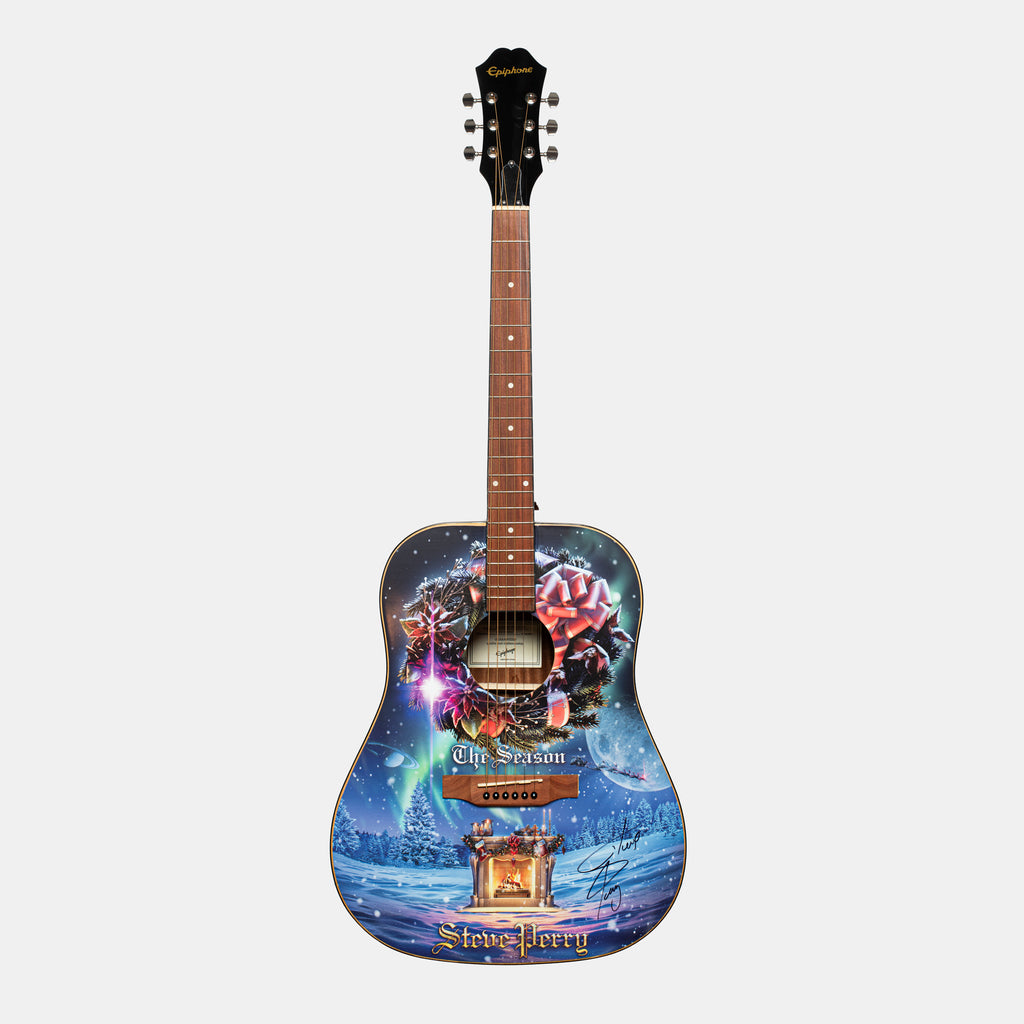 Exclusive Epiphone “The Season” Acoustic Guitar – SIGNED by Steve Perry