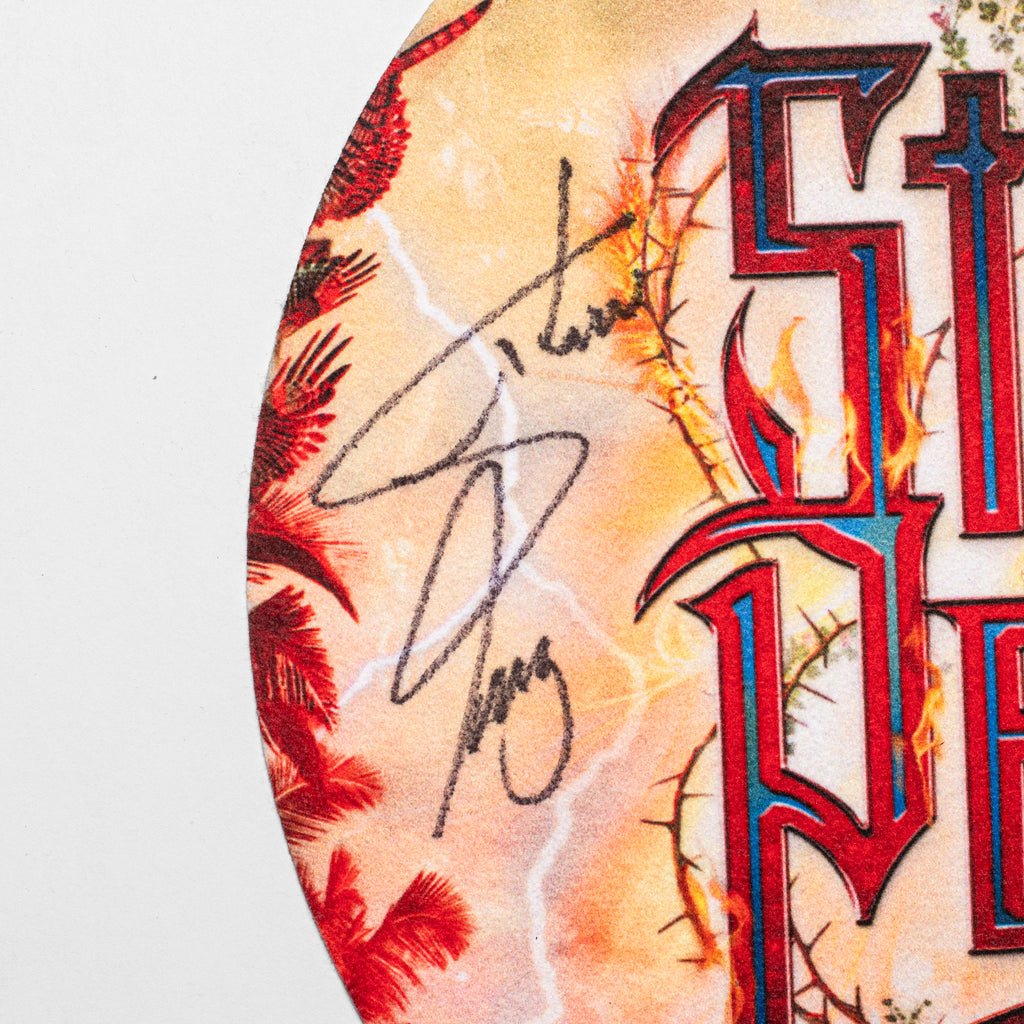 Traces – 2018 Promotional Turntable Slip Mat – SIGNED by Steve Perry – Lot 2