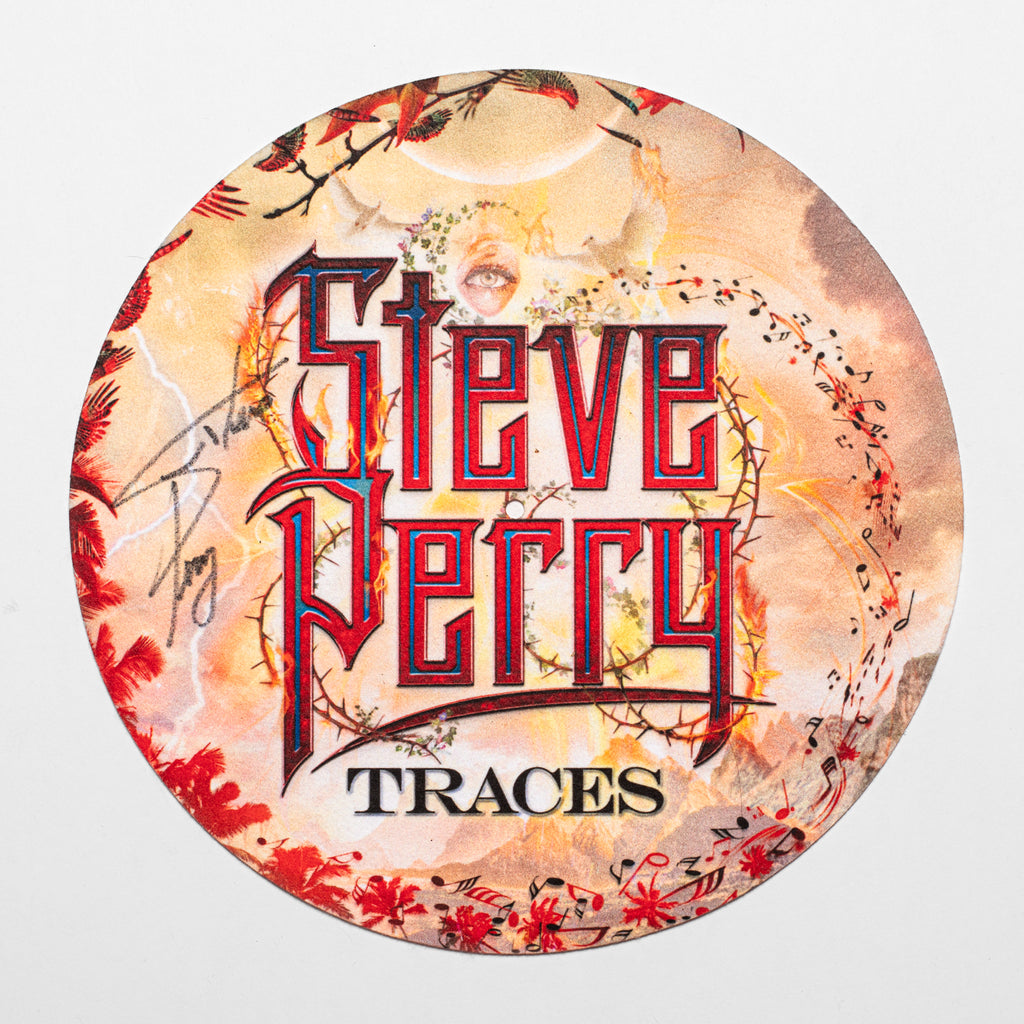 Traces – 2018 Promotional Turntable Slip Mat – SIGNED by Steve Perry – Lot 3