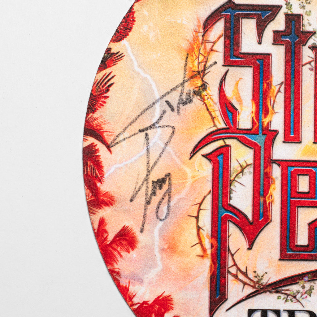 Traces – 2018 Promotional Turntable Slip Mat – SIGNED by Steve Perry – Lot 3