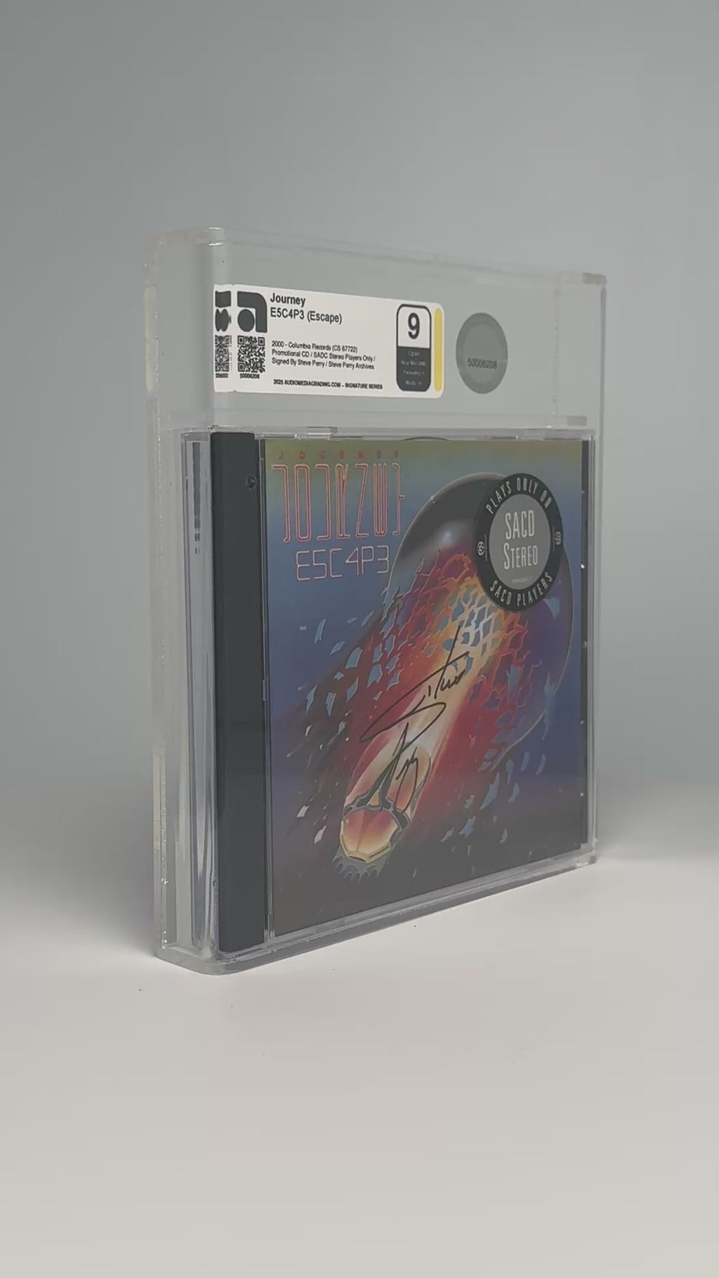 Journey - E5C4P3 (Escape) - SIGNED CD (AMG 50006208)