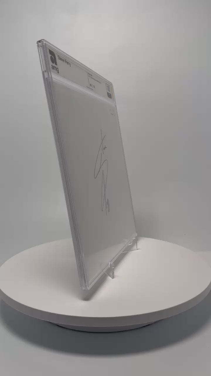 Street Talk – 2011 Vinyl Test Pressing SIGNED by Steve Perry (AMG 50011026)