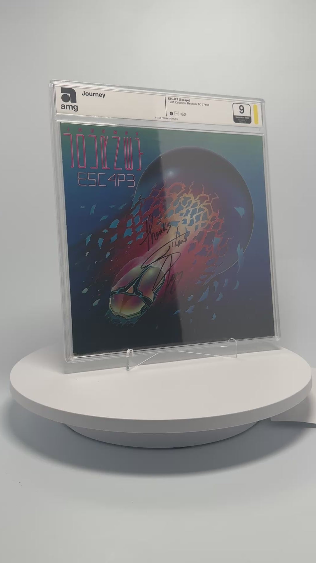 Journey - E5C4P3 (Escape) - SIGNED Vinyl (AMG 50006222)