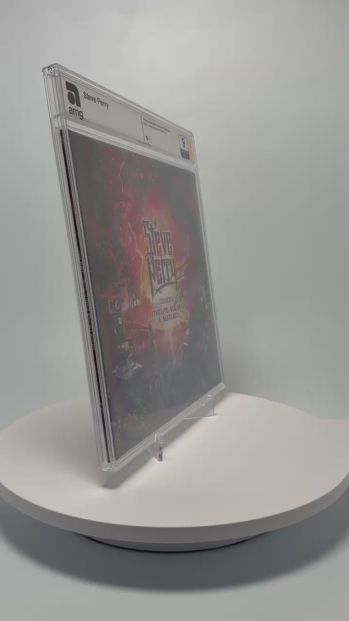 Traces: Alternate Versions & Sketches – 2020 2LP Color Vinyl Album SIGNED by Steve Perry (AMG 50011195)