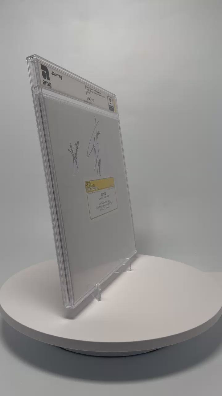 Journey – Live In Houston - 2021 2LP Vinyl Test Pressing SIGNED by Steve Perry (AMG 50011019)