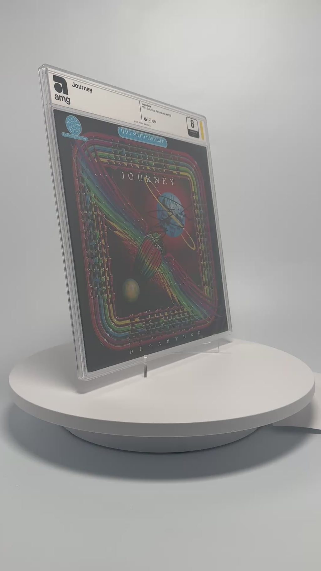 Journey - Departure (1981) - SIGNED Vinyl (AMG 50006171)