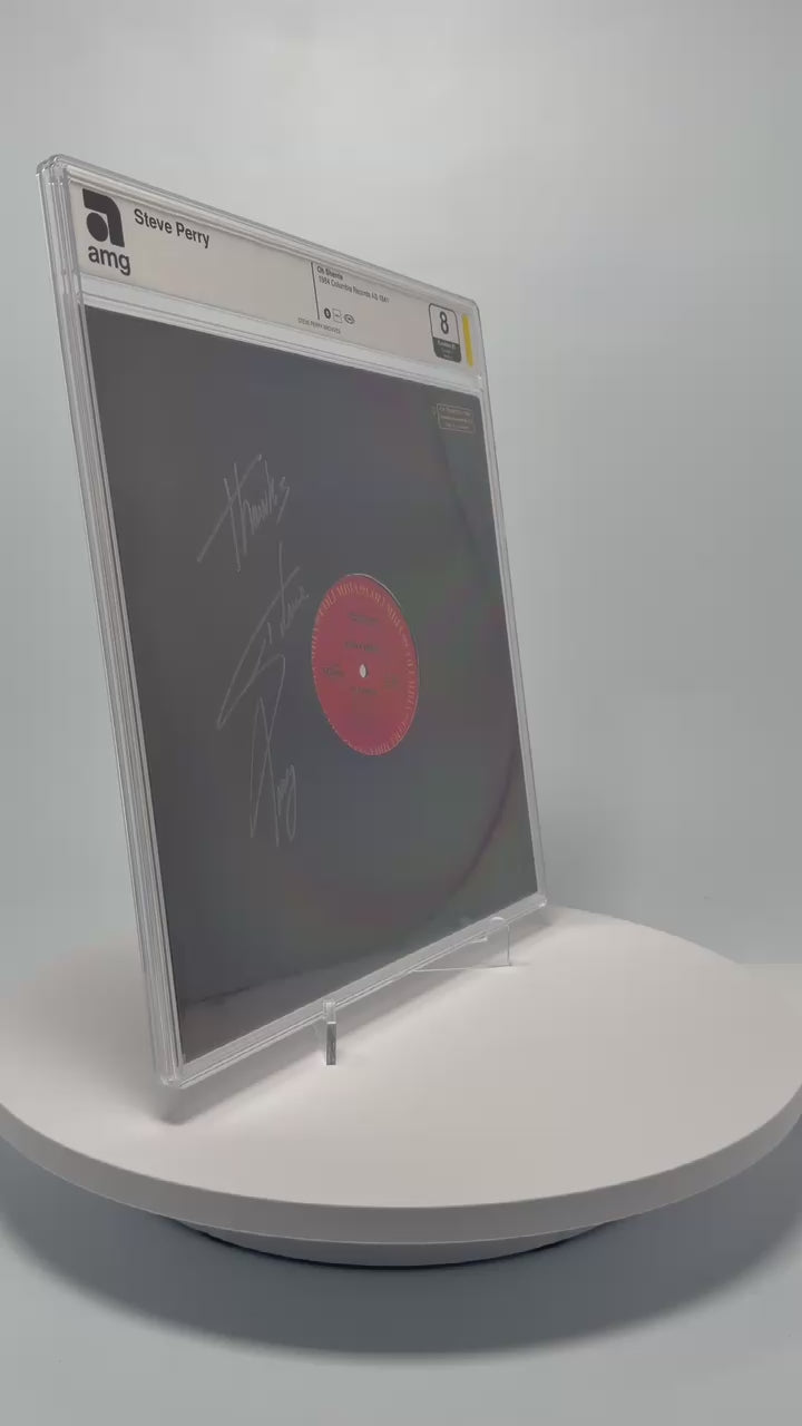 Oh Sherrie – 1984 Promo 12” Single SIGNED by Steve Perry (AMG 50011189)