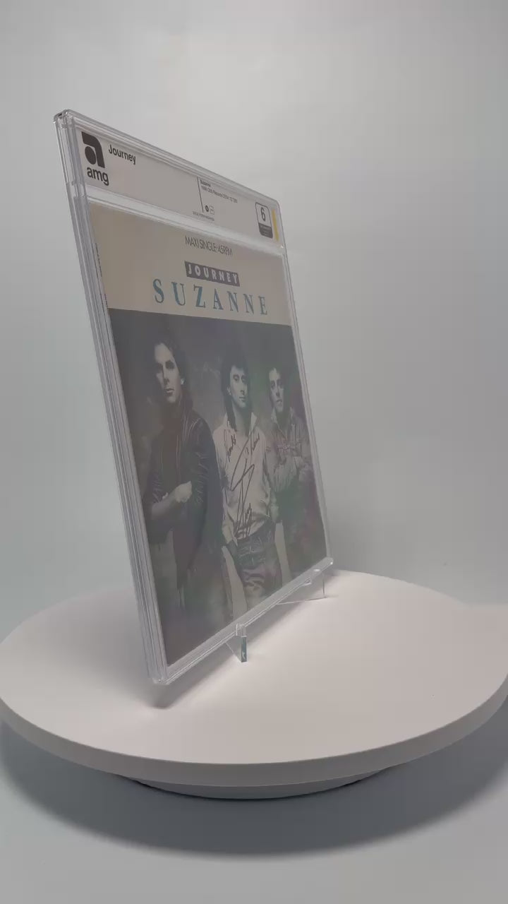Journey – Suzanne – 1986 12” Single SIGNED by Steve Perry (AMG 50011023)