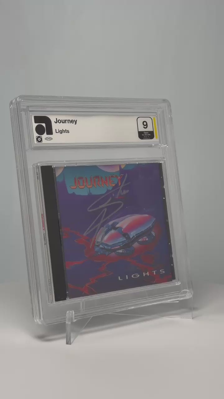 Journey – Lights – 1992 Promo CD SIGNED by Steve Perry (AMG
