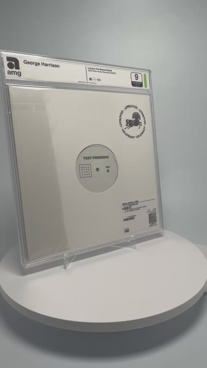 Living in the Material World (2024) – 50th Anniversary Deluxe Edition 2LP Test Pressing (AMG 50009717)