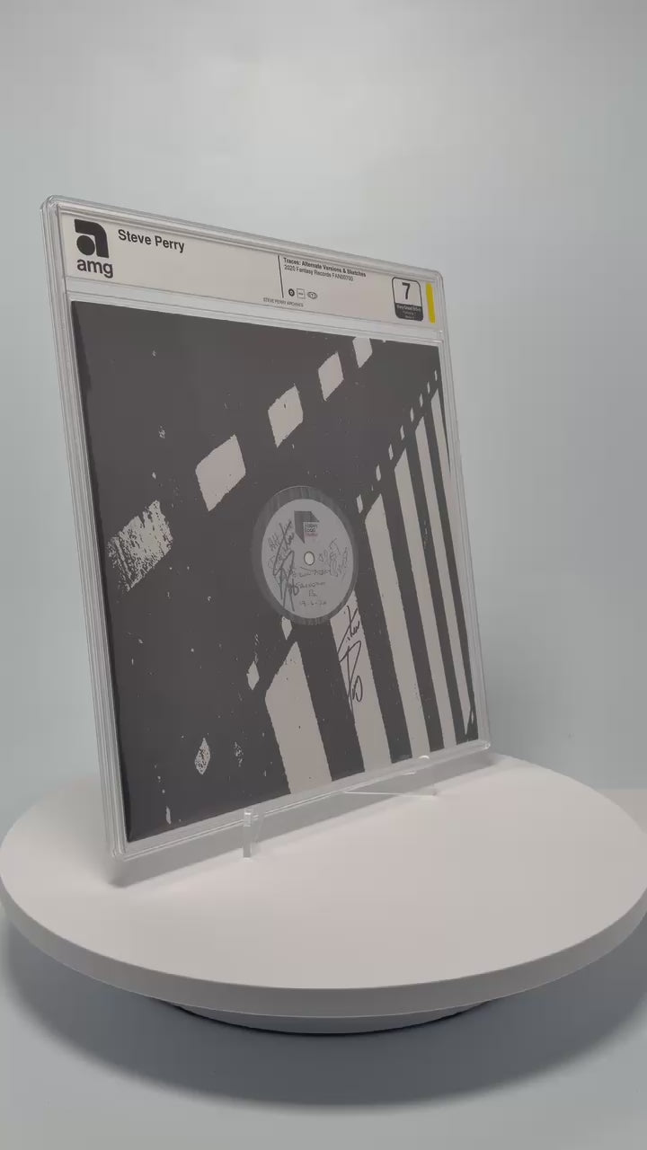 Traces: Alternate Versions & Sketches – 2020 Abbey Road Test Pressing SIGNED by Steve Perry (AMG 50011027)