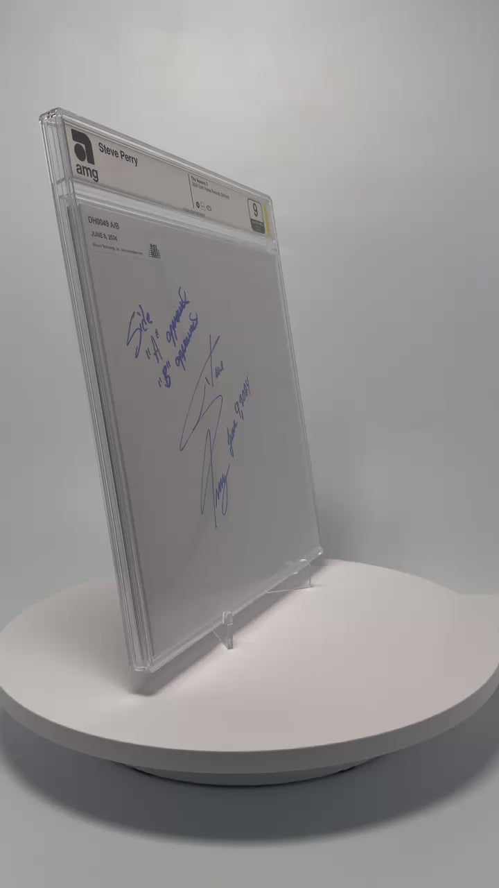 The Season 3 – 2024 2LP Vinyl Test Pressing SIGNED by Steve Perry (AMG 50011033)