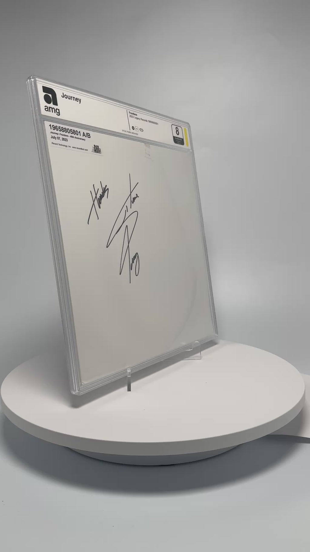 Journey - Frontiers - SIGNED Vinyl Test Pressing (AMG 50006343)