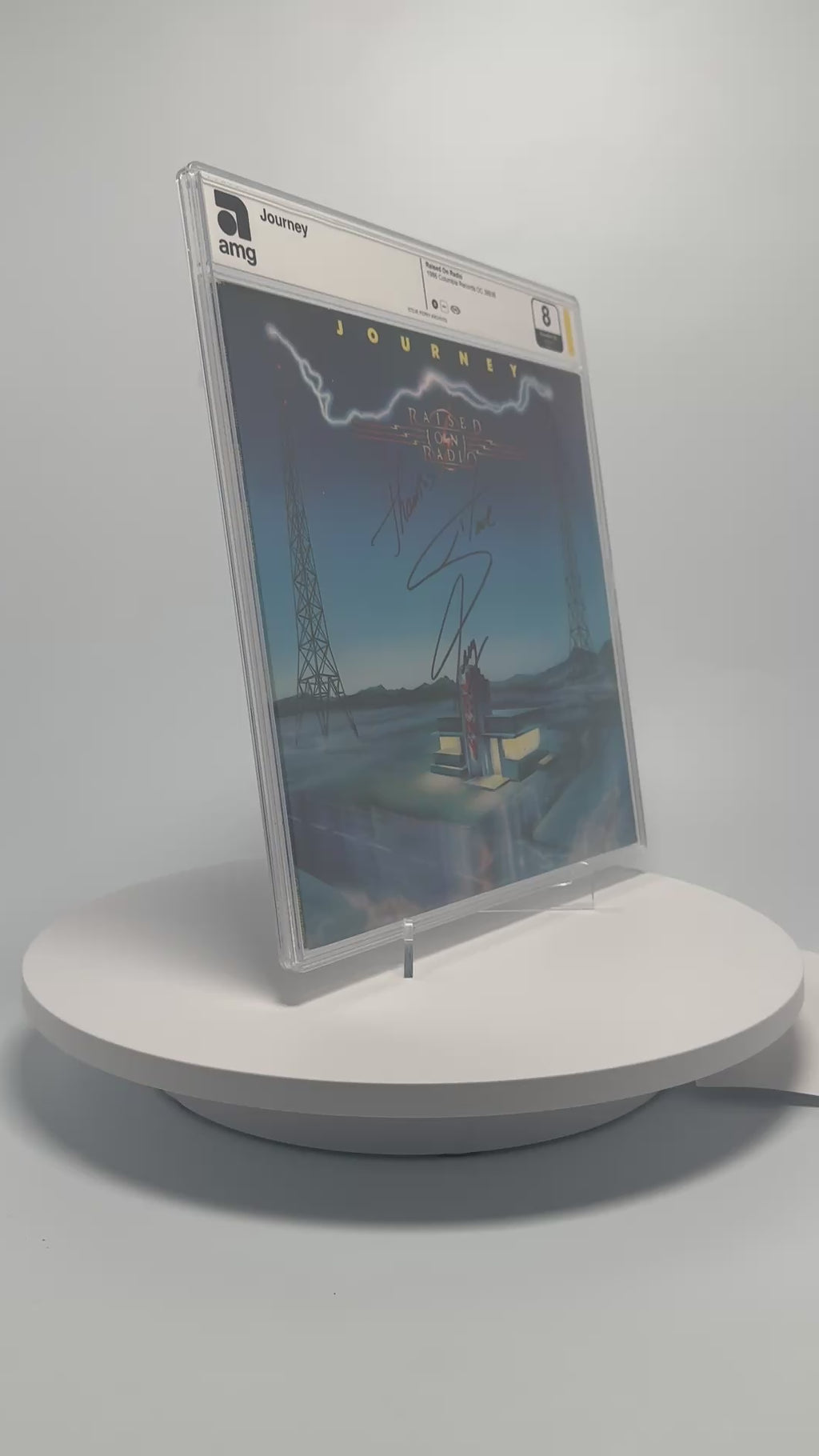 Journey - Raised on Radio - SIGNED Vinyl (AMG 50006200)