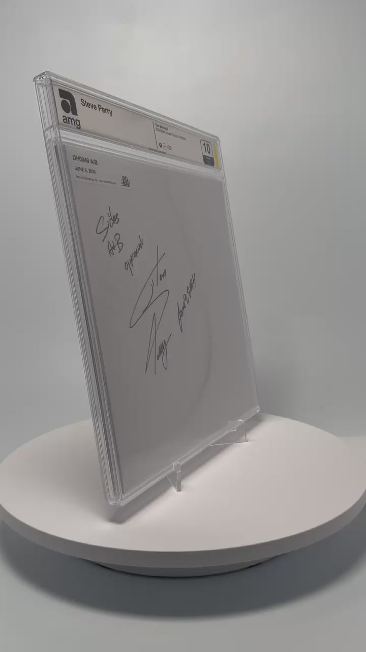 The Season 3 – 2024 2LP Vinyl Test Pressing SIGNED by Steve Perry (AMG 50011034)