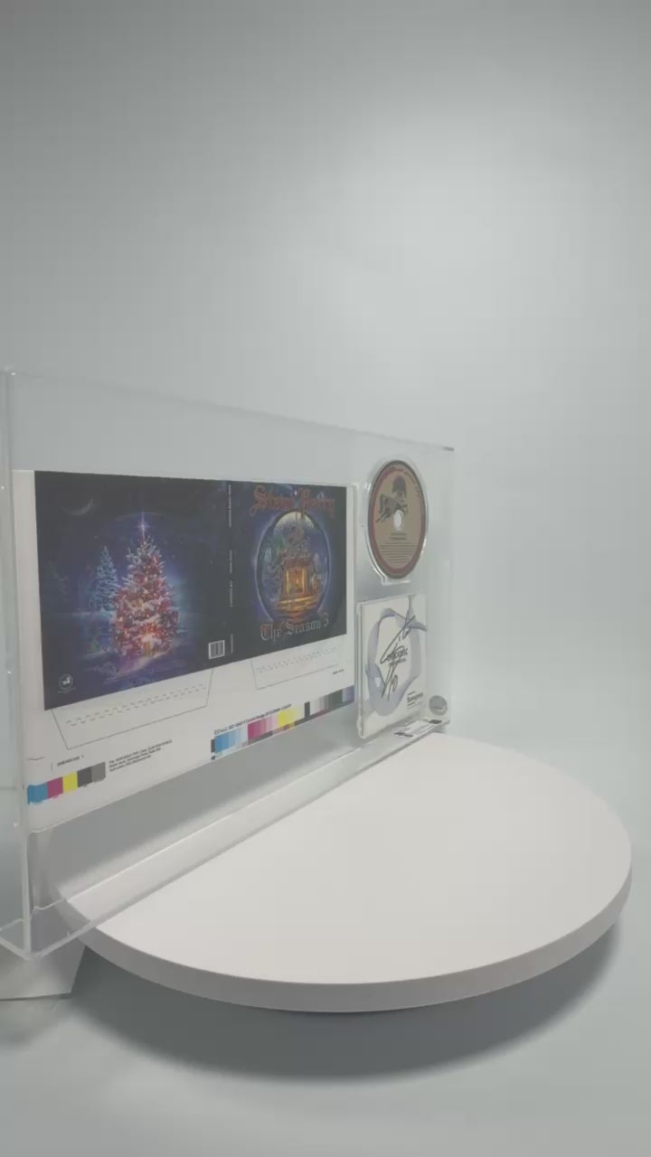 The Season 3 – 2024 CD Check Disc & Artwork Proof SIGNED by Steve Perry (AMG 50011401)