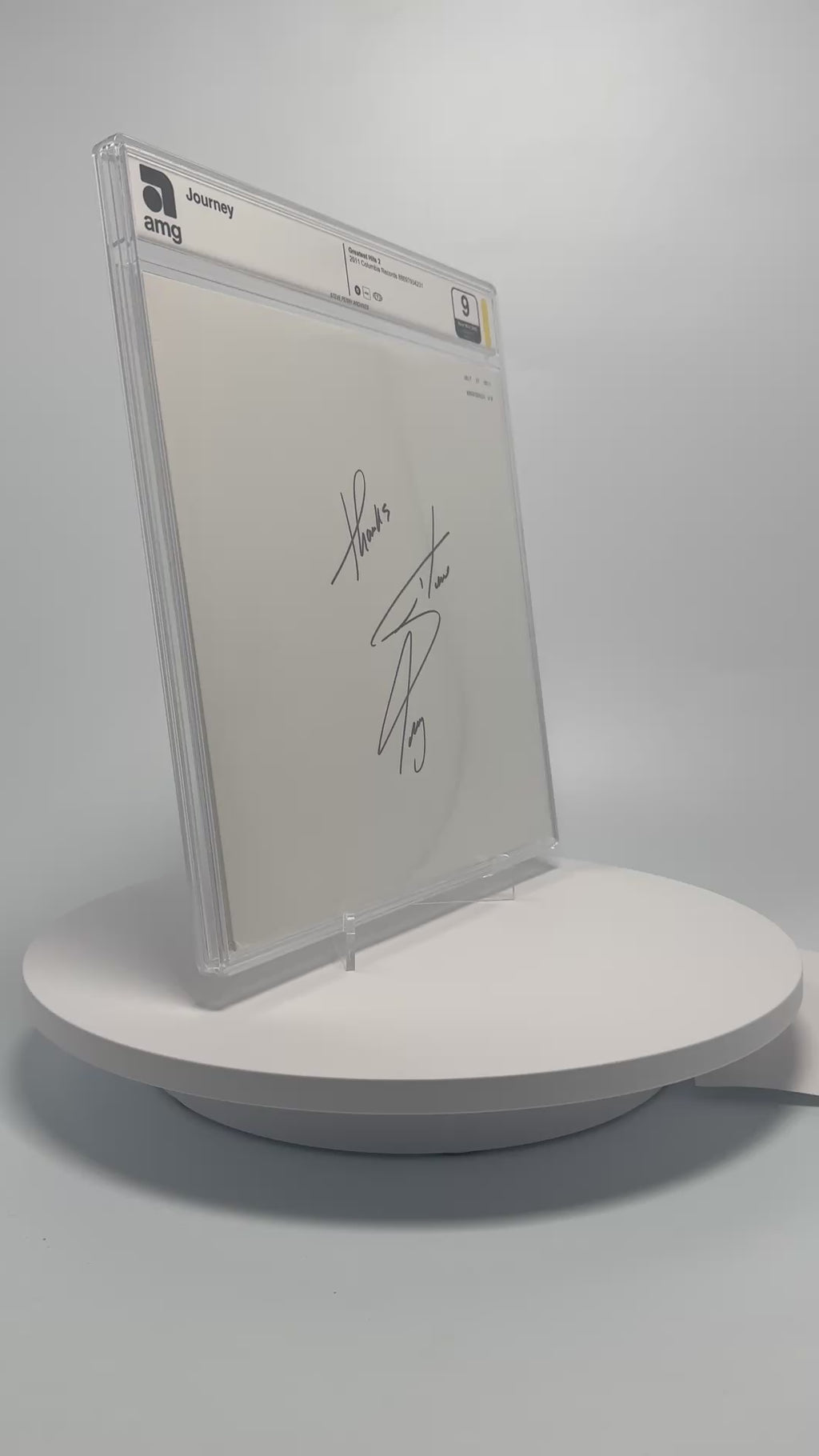 Journey - Greatest Hits 2 - SIGNED Vinyl Test Pressing (AMG 50006172)