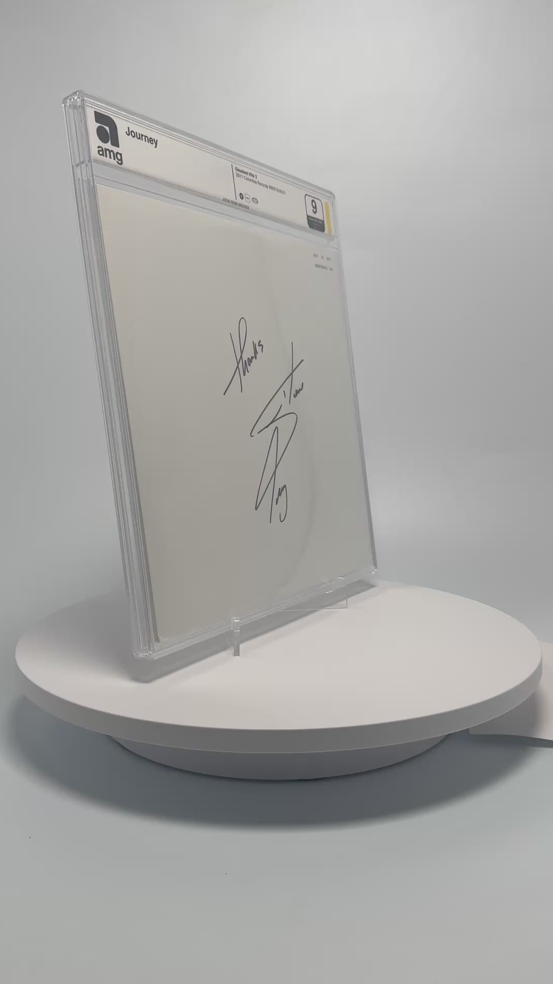 Journey - Greatest Hits 2 - SIGNED Vinyl Test Pressing (AMG 50006172)