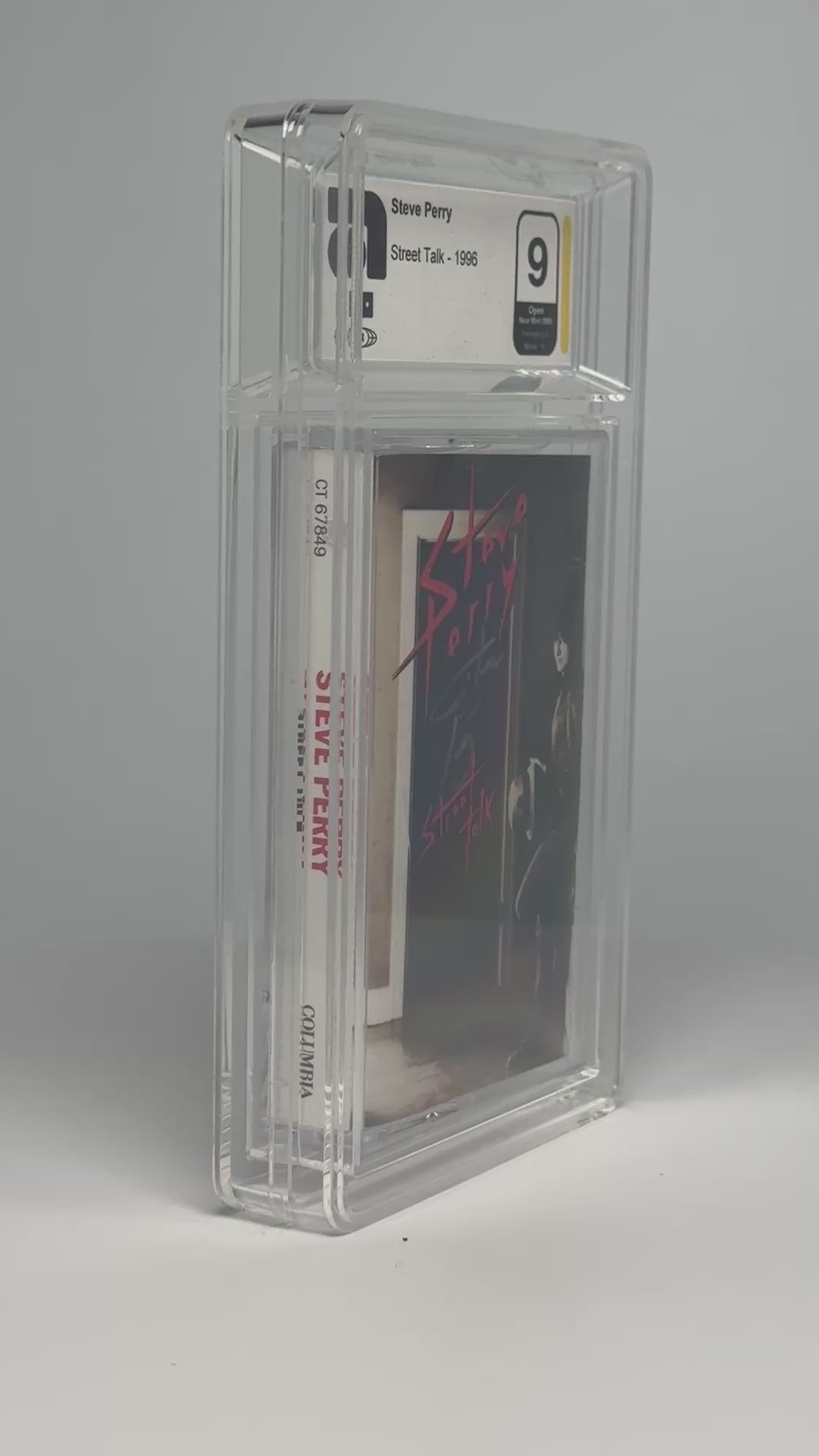 Steve Perry - Street Talk (1996) - SIGNED Cassette (AMG 50006212)