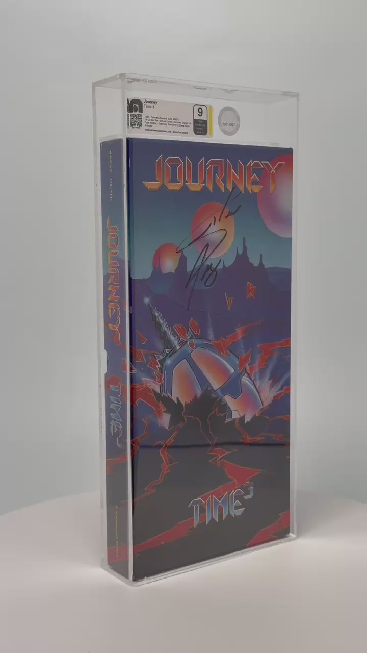 Journey – Lights – 1992 CD Box Set SIGNED by Steve Perry (AMG