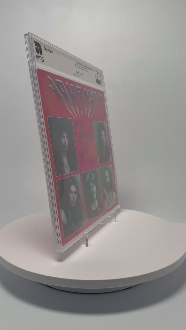 Journey – Frontiers: A Candid Conversation - 1983 Vinyl Promo Pressing SIGNED by Steve Perry (AMG 50011017)