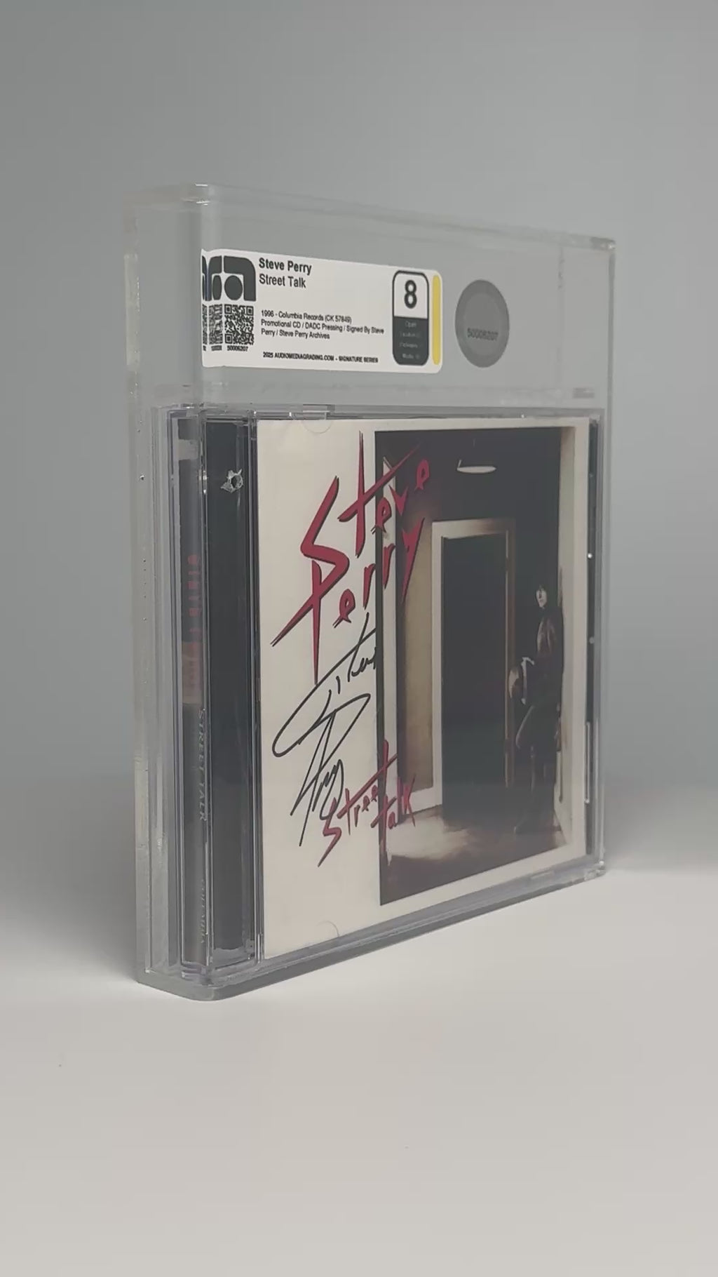 Steve Perry - Street Talk - SIGNED CD (AMG 50006207)