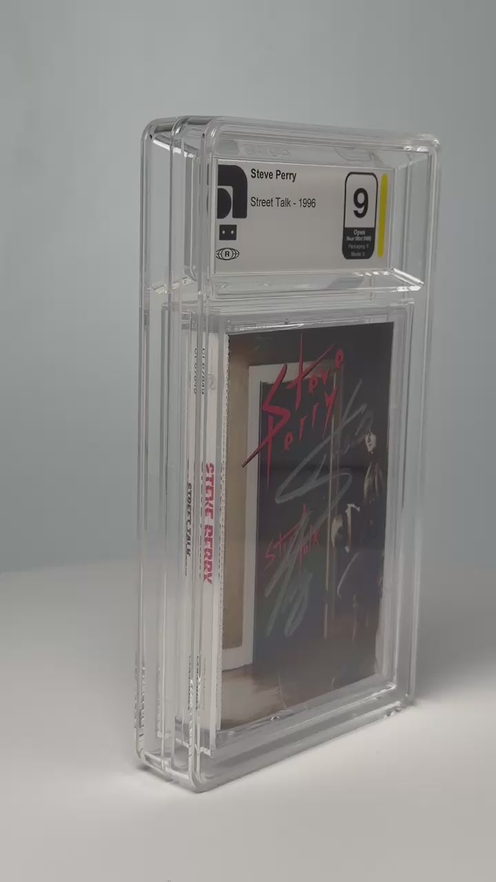 Street Talk – 1996 Cassette SIGNED by Steve Perry (AMG 50010951)
