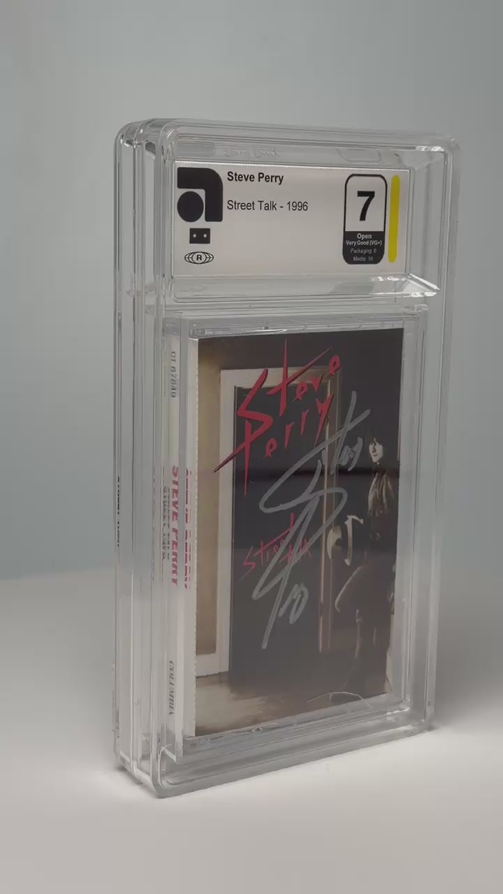 Street Talk – 1996 Cassette SIGNED by Steve Perry (AMG 50010949)