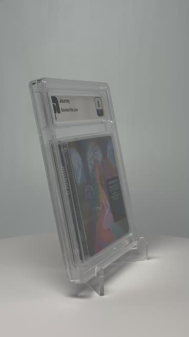 Journey – Greatest Hits Live – 1998 CD SIGNED by Steve Perry (AMG 50010935)