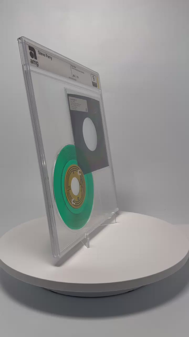 Silver Bells – 2019 7” Red Vinyl Single SIGNED by Steve Perry (AMG 50011006)