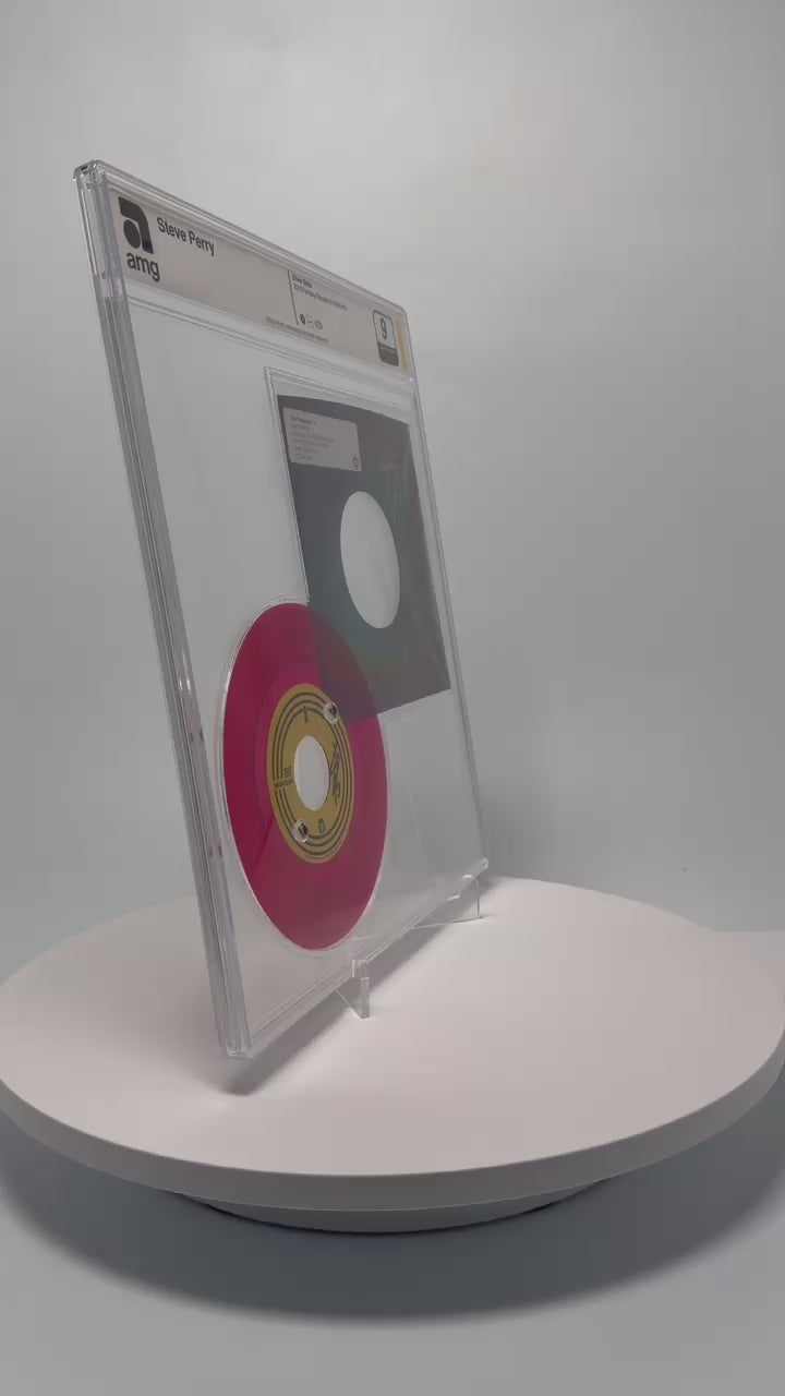 Silver Bells – 2019 7” Red Vinyl Single Test Pressing SIGNED by Steve Perry (AMG 50011005)