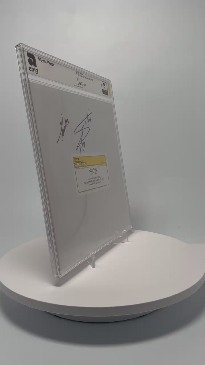 The Season – 2021 Bernie Grundman Vinyl Acetates SIGNED by Steve Perry (AMG 50011180)