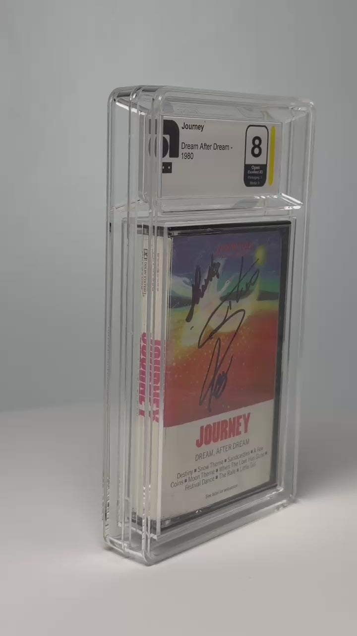 Journey – Dream, After Dream – 1980 Cassette SIGNED by Steve Perry (AMG 50010946)