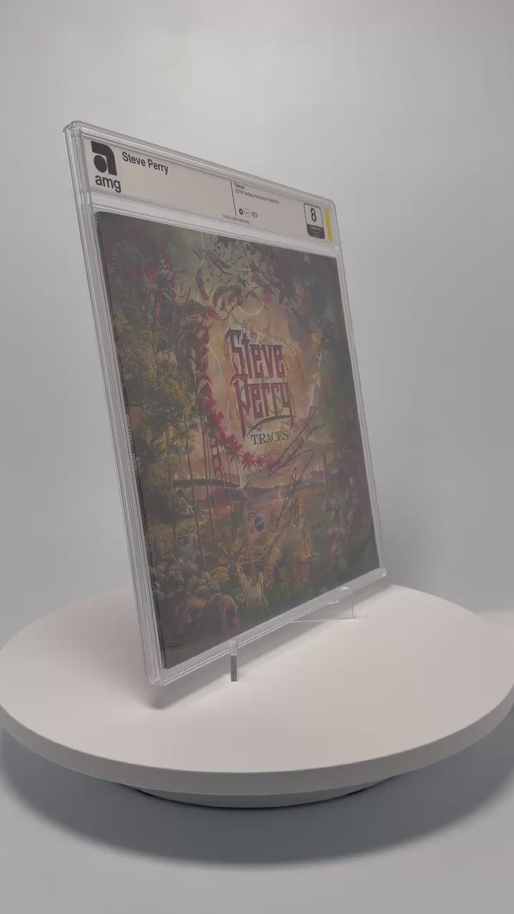 Traces – 2018 Vinyl Album SIGNED by Steve Perry (AMG 50011190)